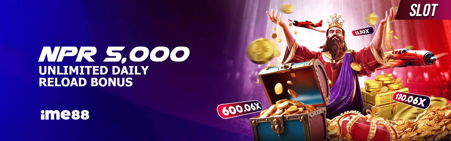 ime88 promotions unlimited daily reload bonus